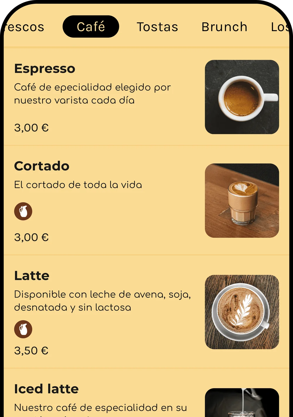 Carta digital de Mister Restaurant
